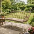 Sillón Ariki Natural - Blanco 121 x 76 x 62 cm