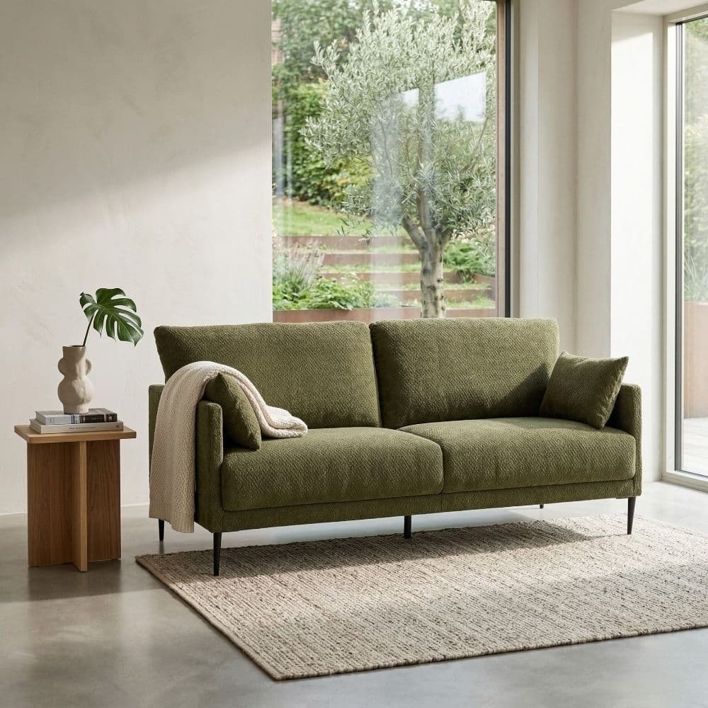 Sofá Verde 191 x 88 x 80 cm