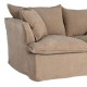 Sofá 2 Plazas Beige 181 x 72 x 103 cm