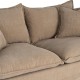 Sofá 2 Plazas Beige 181 x 72 x 103 cm
