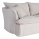 Sofá 2 Plazas Crema 181 x 72 x 103 cm