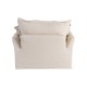 Sillón Beige 115 x 97 x 109 cm