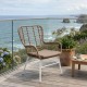 Sillón Ariki Natural - Blanco 63 x 97 x 67 cm