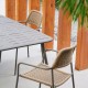 SILLA APILABLE MILOS LIMO BEIGE