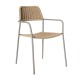 Silla Milos Limo  - Beige 55 x 83.5 x 55 cm