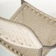 Silla Comedor Apilable Milos Limo Cuerda Crema | fanmuebles