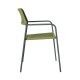 Silla Milos Grafito - Verde Oliva 55 x 83.5 x 55 cm