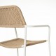 SILLA APILABLE MILOS BLANCO BEIGE