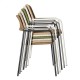 Silla Milos Blanco - Beige 55 x 83.5 x 55 cm