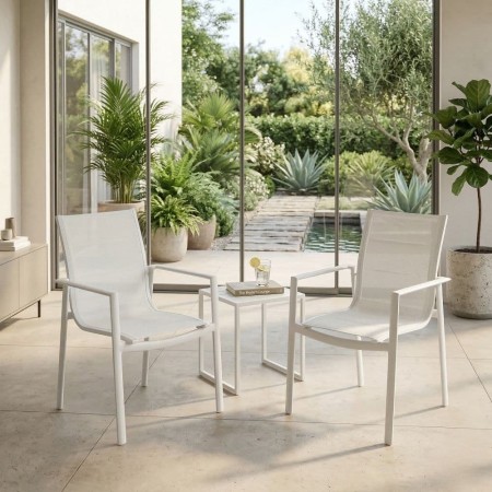 Silla Stella Blanco 62.4 x 90.5 x 57.5 cm