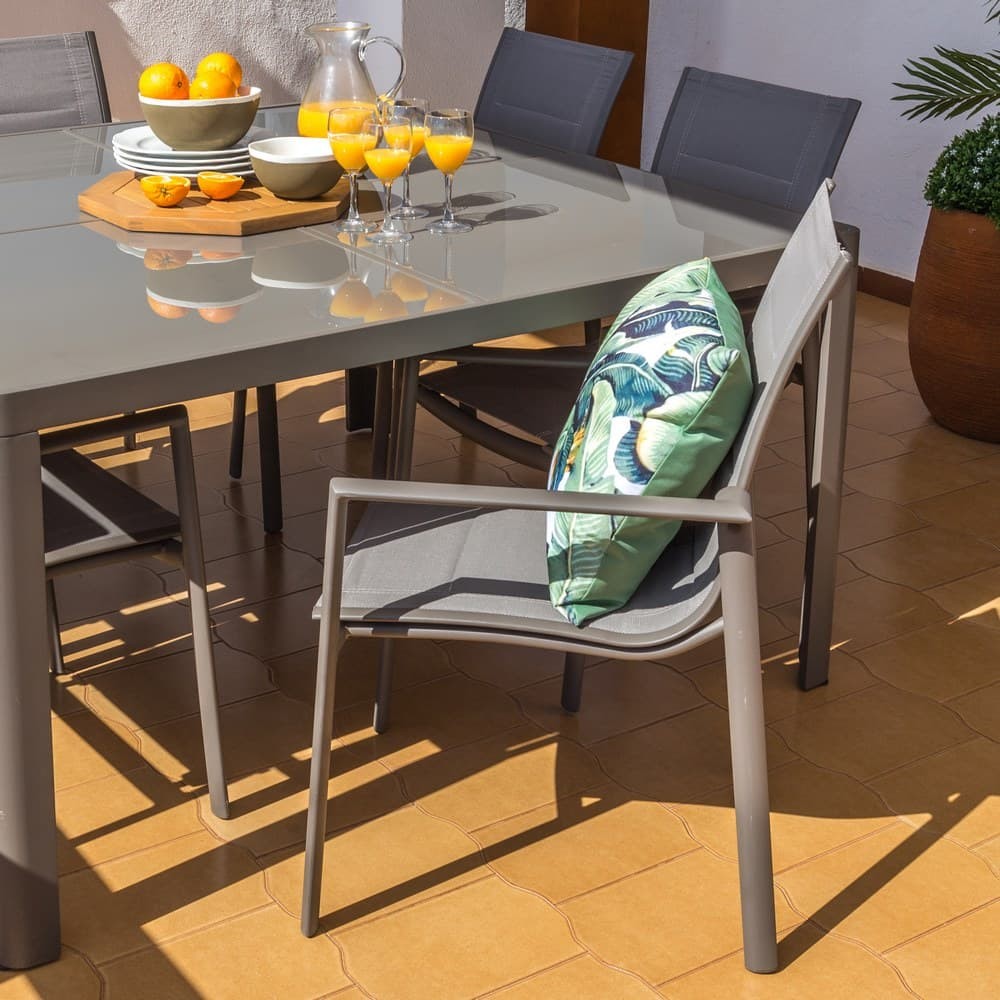Silla Jardin Apilable Stella Aluminio Chateau