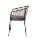Silla Myra Grafito 52 x 80 x 51 cm