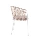 Silla Myra Blanco - Topo 52 x 80 x 51 cm