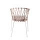 SILLA MYRA BLANCO TOPO