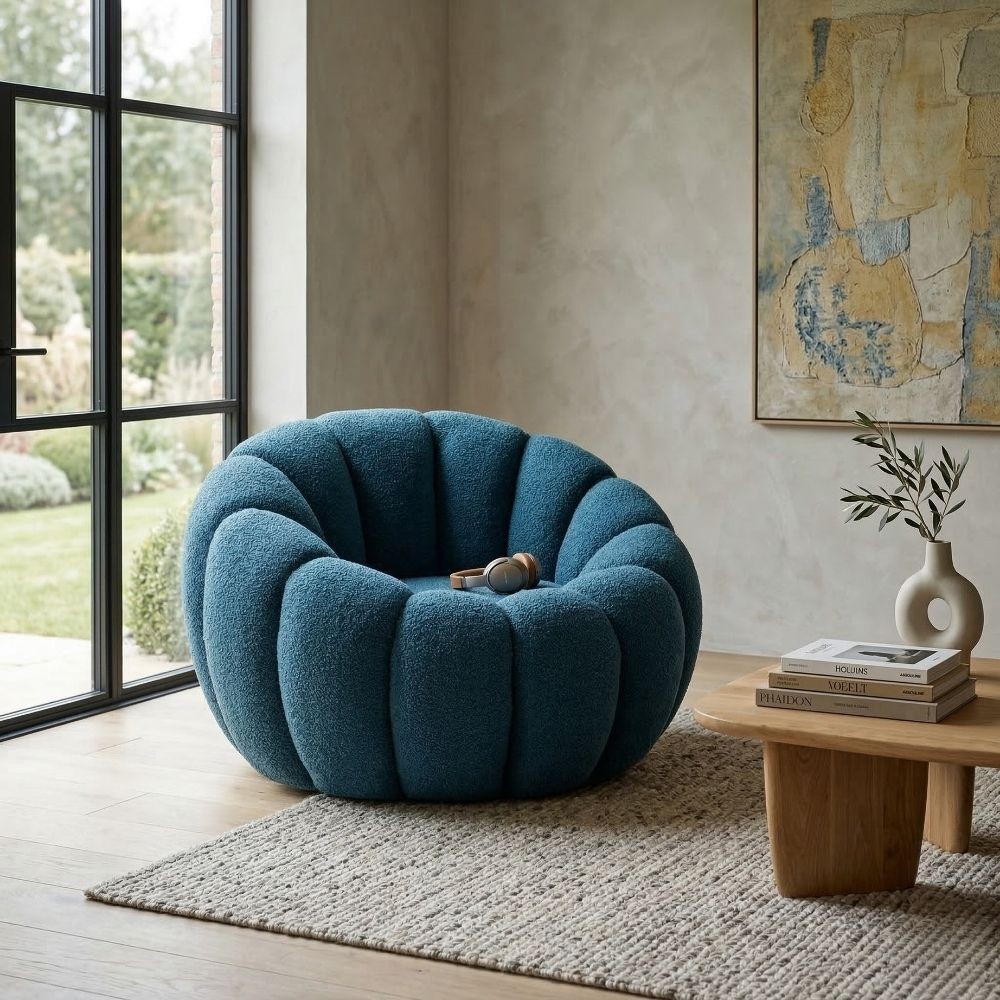 Sillón Azul 92 x 61 x 89 cm