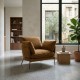 Sillón Marrón Claro 95 x 79 x 80 cm