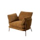 Sillón Marrón Claro 95 x 79 x 80 cm