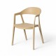 SILLA APILABLE CAQUI PP CONTRACT 52 X 52 X 80 CM