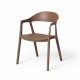 SILLA APILABLE MARRÓN PP CONTRACT 52 X 52 X 80 CM