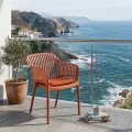 SILLA TERRACOTA POLIPROPILENO EXTERIOR 55 X 61 X 80 CM