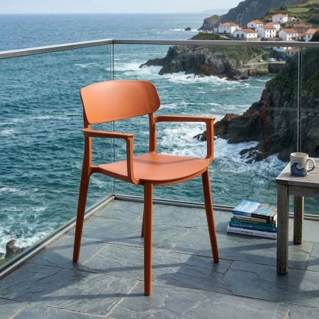 SILLA APILABLE TEJA PP CONTRACT 51,50 X 51 X 80 CM