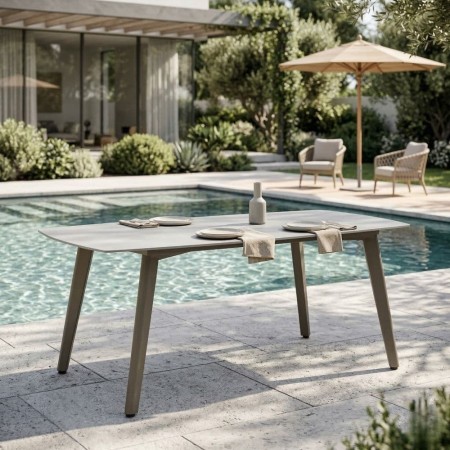 Mesa Marín Gris 180 x 72 x 90 cm
