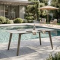 Mesa Marín Gris 180 x 72 x 90 cm