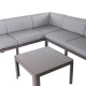 Mesa Centro Jardim Stella Alumínio Chateau 70x70