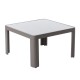 Mesa Centro Jardín Stella Aluminio Chateau 70x70
