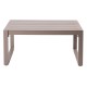 MESA BAJA IO 92 CM ALUMINIO LIMO 92 X 51,50 X 35 CM