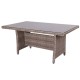 Mesa de Jardín Patsy Gris 160x100