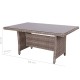 Mesa de Jardín Patsy Gris 160x100