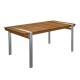 Table Extérieure Norah Acacia Inox 220x100
