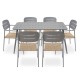 Mesa Pankow Limo 150 x 72 x 90 cm