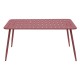 Mesa Pankow Paprika 150 x 72 x 90 cm