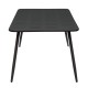 Mesa Pankow Grafito 150 x 72 x 90 cm
