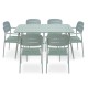 Mesa Pankow Menta 150 x 72 x 90 cm