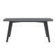 Mesa Marín Antracita 180 x 72 x 90 cm