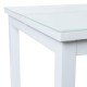 Mesa Abatible Agnes Blanco 120 x 48.5 x 60 cm