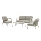 Conjunto Relax Tanya Crema 350 x 78 x 200 cm