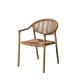 Silla Apilable Madera 56.5 x 80.5 x 56.5 cm