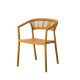 Silla de Comedor Polipropileno Mostaza | fanmuebles