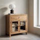 MUEBLE RECIBIDOR NATURAL MADERA MINDI 80 X 40 X 89 CM