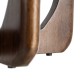 MESA CENTRO MIEL MADERA DE MANGO 80 X 80 X 45 CM