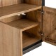 Alacena Ohio Natural 90 x 180 x 44 cm