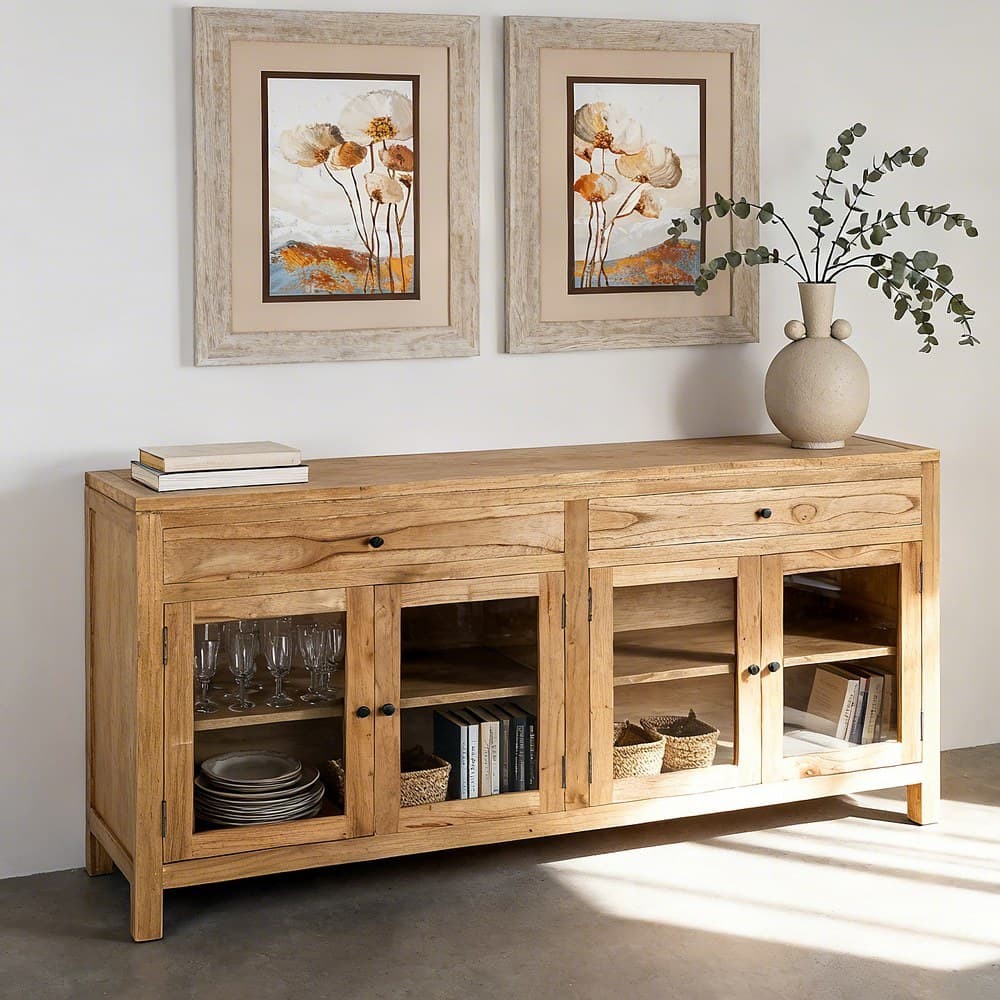 Aparador Natural 160 x 89 x 45 cm
