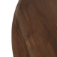 Mesa Comedor Redonda Madera Acacia 130 cm - fanmuebles