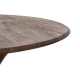 Mesa Jantar Redonda Madeira Acácia 130 cm - fanmuebles