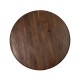 Mesa Comedor Redonda Madera Acacia 130 cm - fanmuebles
