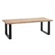 Industrial-Esstisch Mangoholz 240x100 - fanmuebles